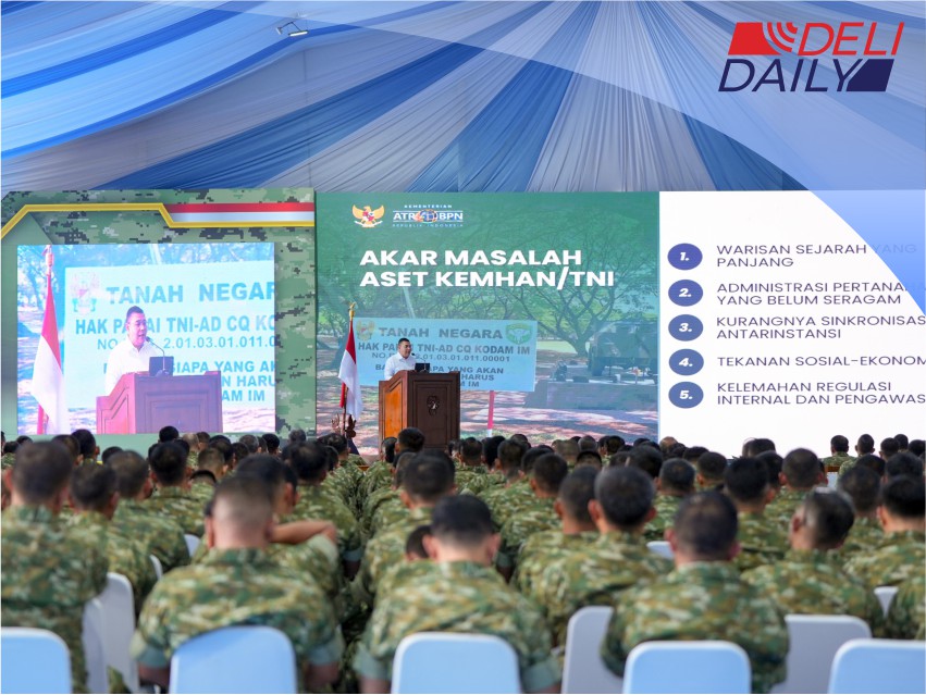 Wamen ATR/Waka BPN Ajak TNI Segera Amankan Aset Tanah dengan Sertipikat