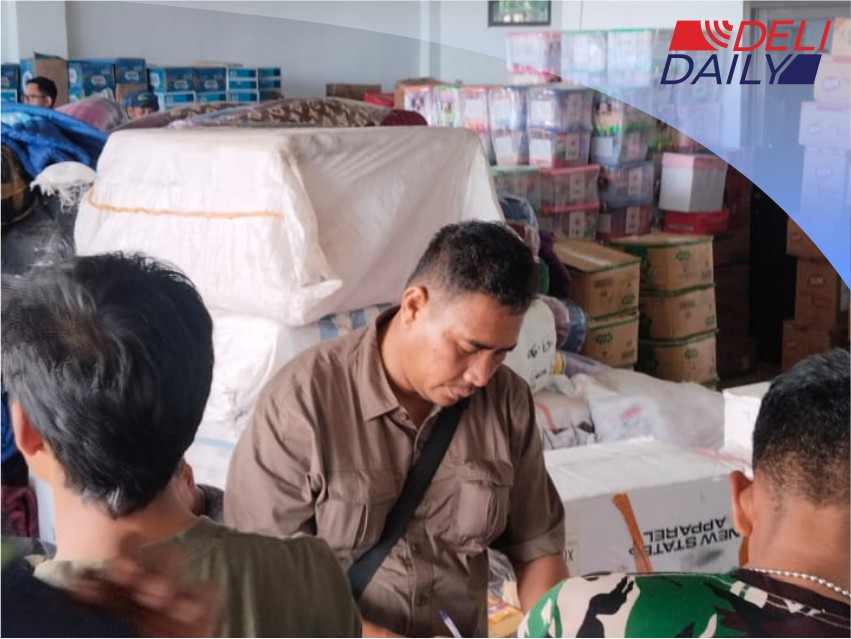 Kantah Tapteng Hadir dalam Distribusi Bantuan Korban Bencana