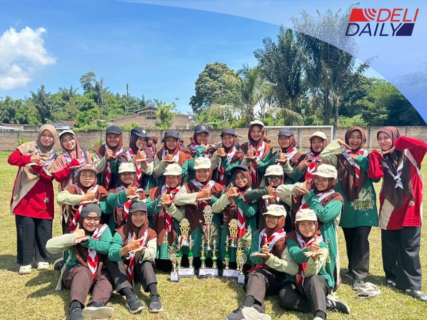 Pesantren Ar-Raudlatul Hasanah Borong Juara di Lomba LP3 PASTI-V Pramuka Santri Sumut
