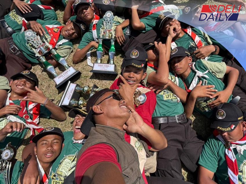 Kontingen Putra Ar-Raudlatul Hasanah Medan Berjaya di Ajang LP3 PASTI ke V 