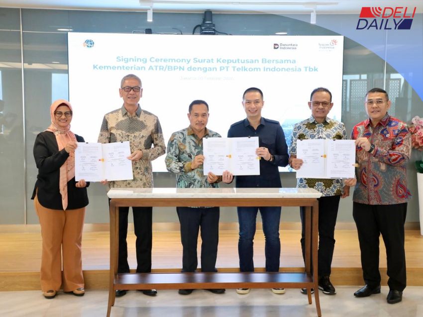 Amanahkan Aset Negara, Wamen Ossy: Seluruh Tanah Telkom Harus Tersertipikatkan