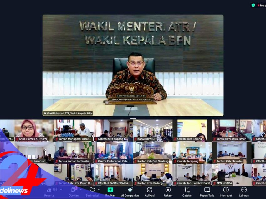 0 Persen Layanan Pertanahan Terkonsentrasi di 6 Jenis, ATR/BPN Fokus Percepatan di Kuartal I