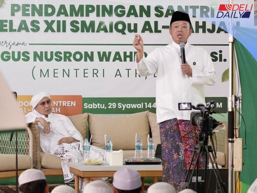 Motivasi Santri Al-Bahjah, Menteri ATR/BPN: Negara Butuh 'Hikmatal Hukama' dari Kalangan Pesantren