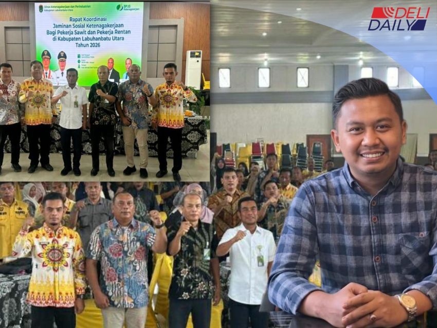 Lindungi Pekerja Sawit dan Kelompok Rentan, Pemkab Labura Gelar Rakor Jaminan Sosial