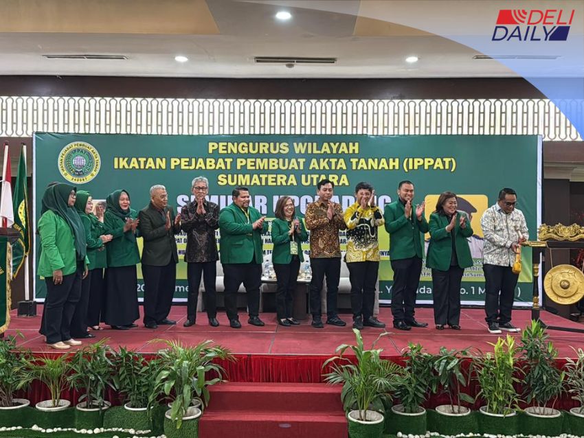 Pesan Kakanwil BPN Sumut di Seminar IPPAT: Jolo Maradat, Asa Maradat—Pegang Aturan Agar Bermartabat