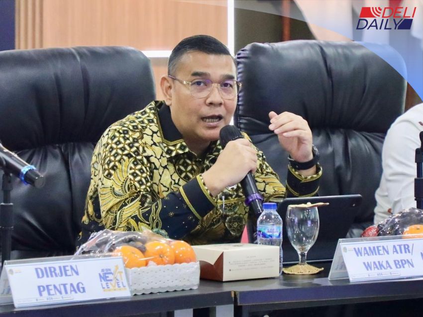 Wamen Ossy di Kanwil BPN Sumut: 80 Persen Tugas Kita Adalah Melayani Rakyat