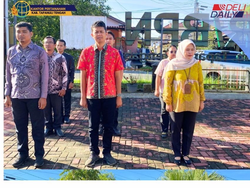 Apel Pagi Kantah Tapanuli Tengah: Plt. Kasubbag Tata Usaha Ingatkan Pentingnya Budaya Kerja Rapi