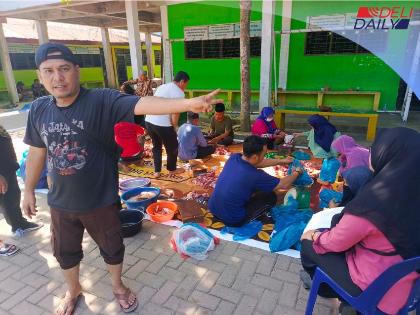 Kepala MTs Al Washliyah Tanjung Morawa Berharap Agenda Kurban Tahunan Terus Meningkat