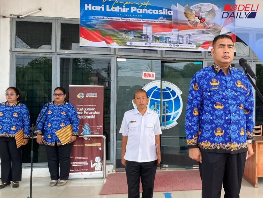 Manaek Tua Pimpin Upacara Harlah Pancasila: Perkuat Kebhinekaan untuk Indonesia Maju