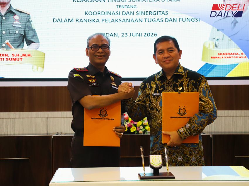 BPN Sumut & Kejati Sumut Bersinergi, Pastikan Pelayanan Pertanahan Berkualitas