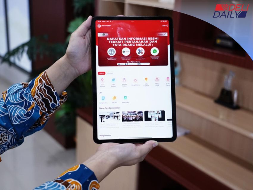 Kementerian ATR/BPN Luncurkan Fitur Berbagi Akses: Cek Riwayat Lahan Kini Cukup Lewat Aplikasi