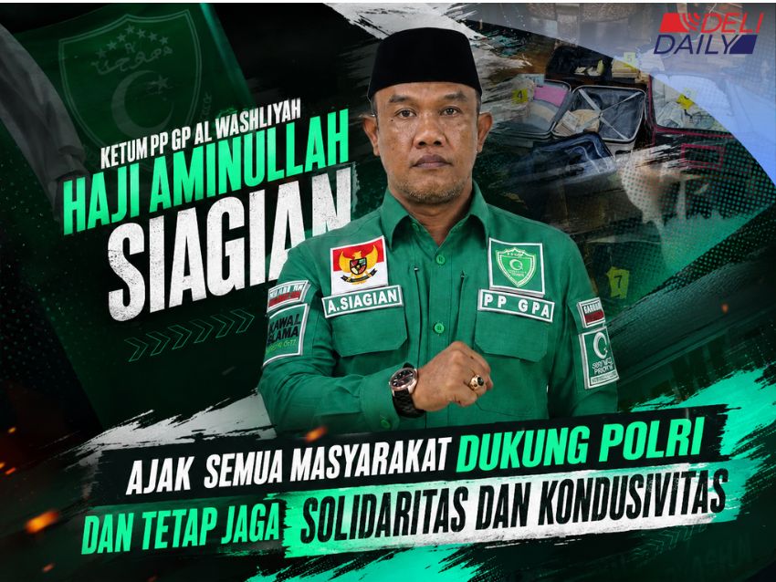 Ketum GP Al Washliyah: Jadikan Hukum Panglima, Jika Ada Aktor Lain Terlibat Harus Diusut Tegas