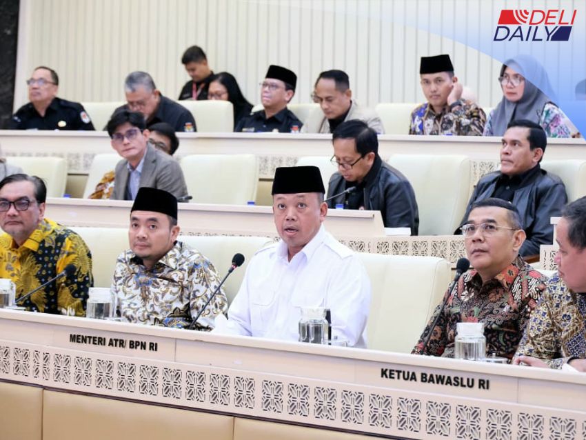 Di Hadapan Komisi II DPR RI, Menteri Nusron Wahid Beberkan Laporan Pertanggungjawaban APBN 2025