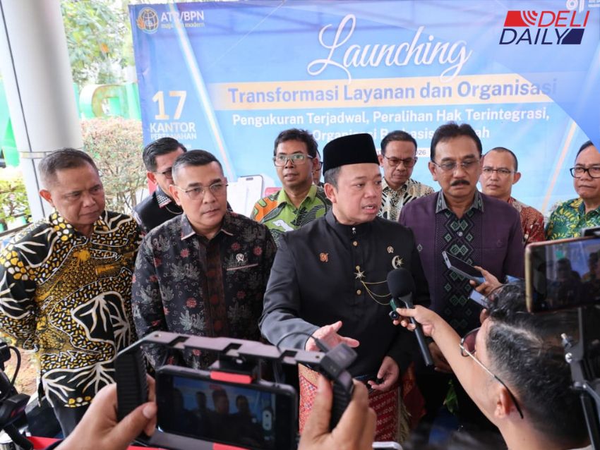 Peralihan Hak Terintegrasi Resmi Diluncurkan, Menteri Nusron Wahid Tegaskan Kepastian Waktu Sertipikat