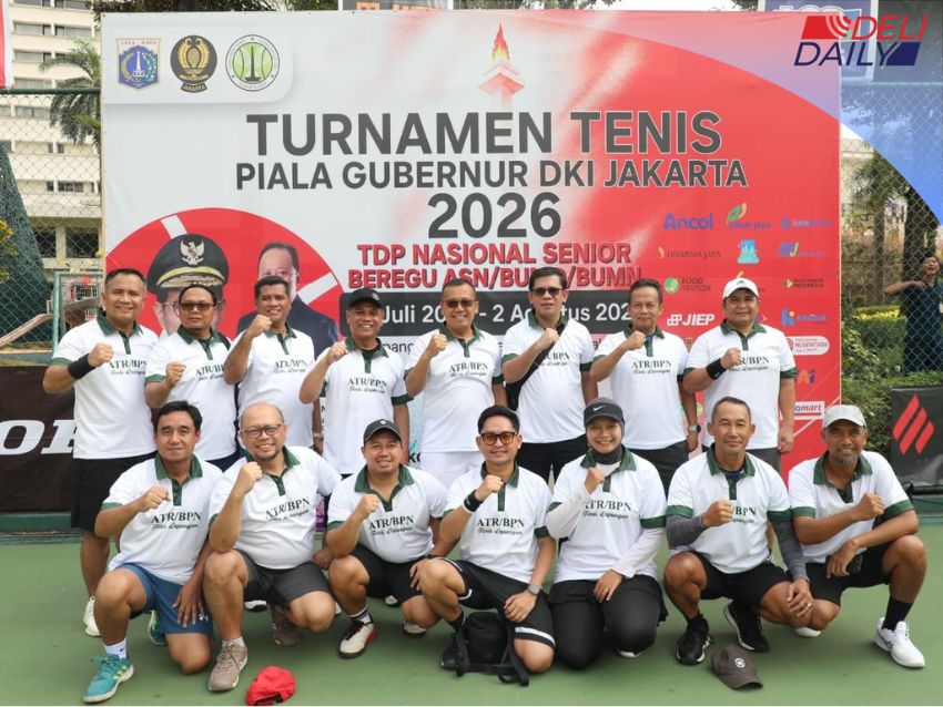 Siap Menyabet Gelar: ATR/BPN Turunkan Atlet Andal di Ajang Tenis Beregu ASN/BUMN/BUMD