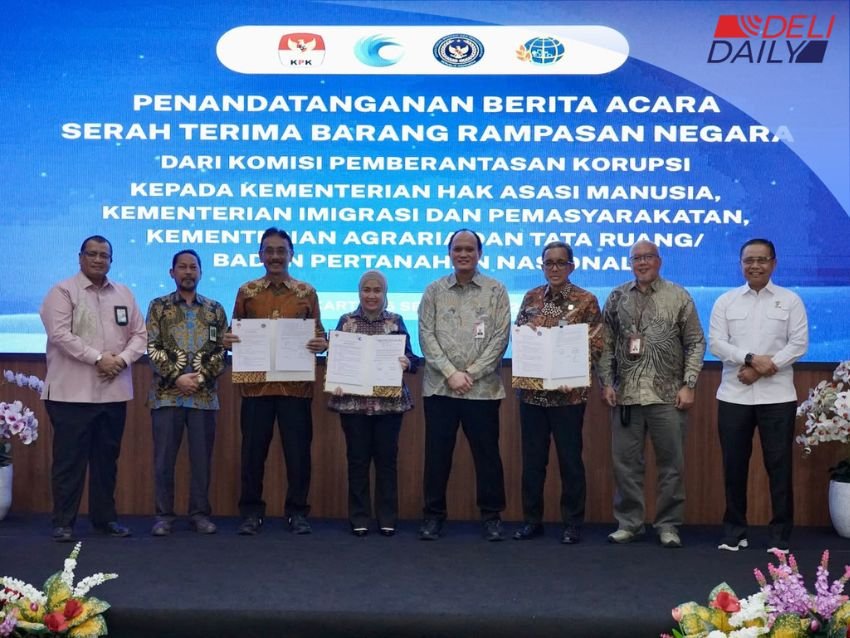 Sekjen ATR/BPN Apresiasi KPK atas Penyerahan Aset Rampasan Negara