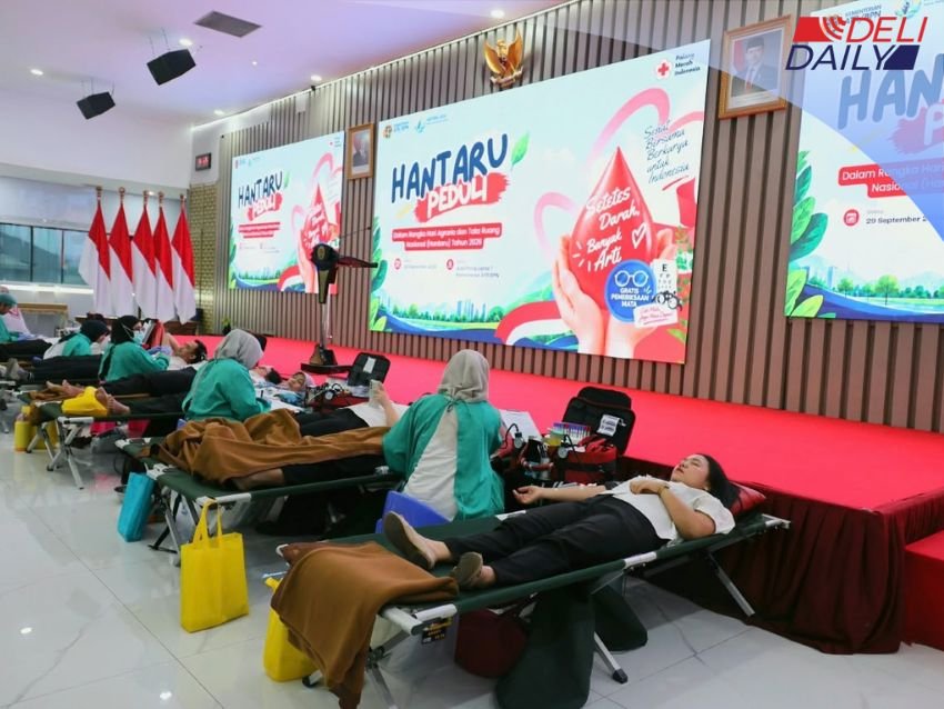 HANTARU ke-66, Jajaran ATR/BPN Berbagi Manfaat lewat Donor Darah