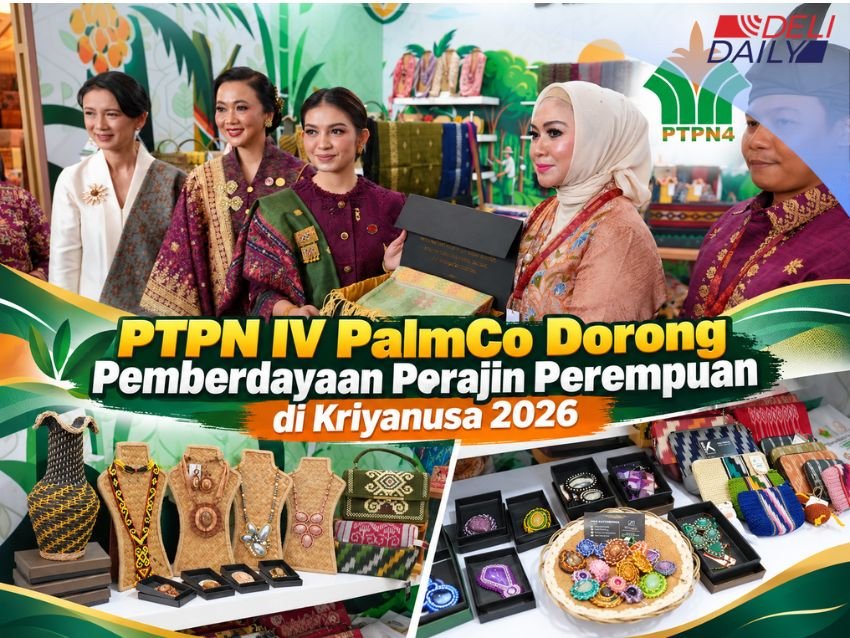 PTPN IV PalmCo Boyong Perajin Binaan ke Pameran Kriyanusa 2026