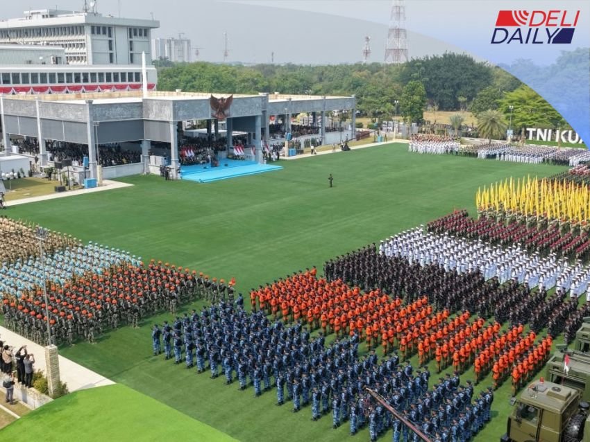 HUT TNI ke-81, Wamen Ossy: TNI Kuat karena Dekat dengan Rakyat